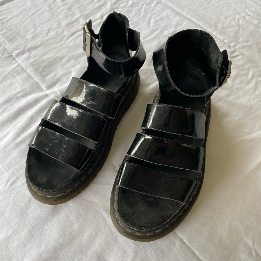 Dr. Martens Black Sandals